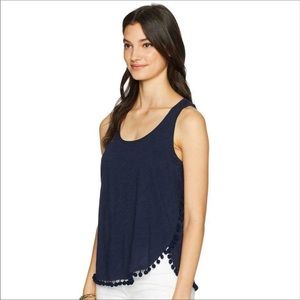 Lilly pulitzer MCKEE pompom trim Tank Top